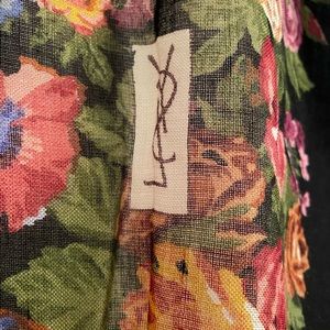 YSL vintage scarf